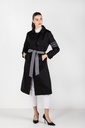 Trench Coat Long - Black